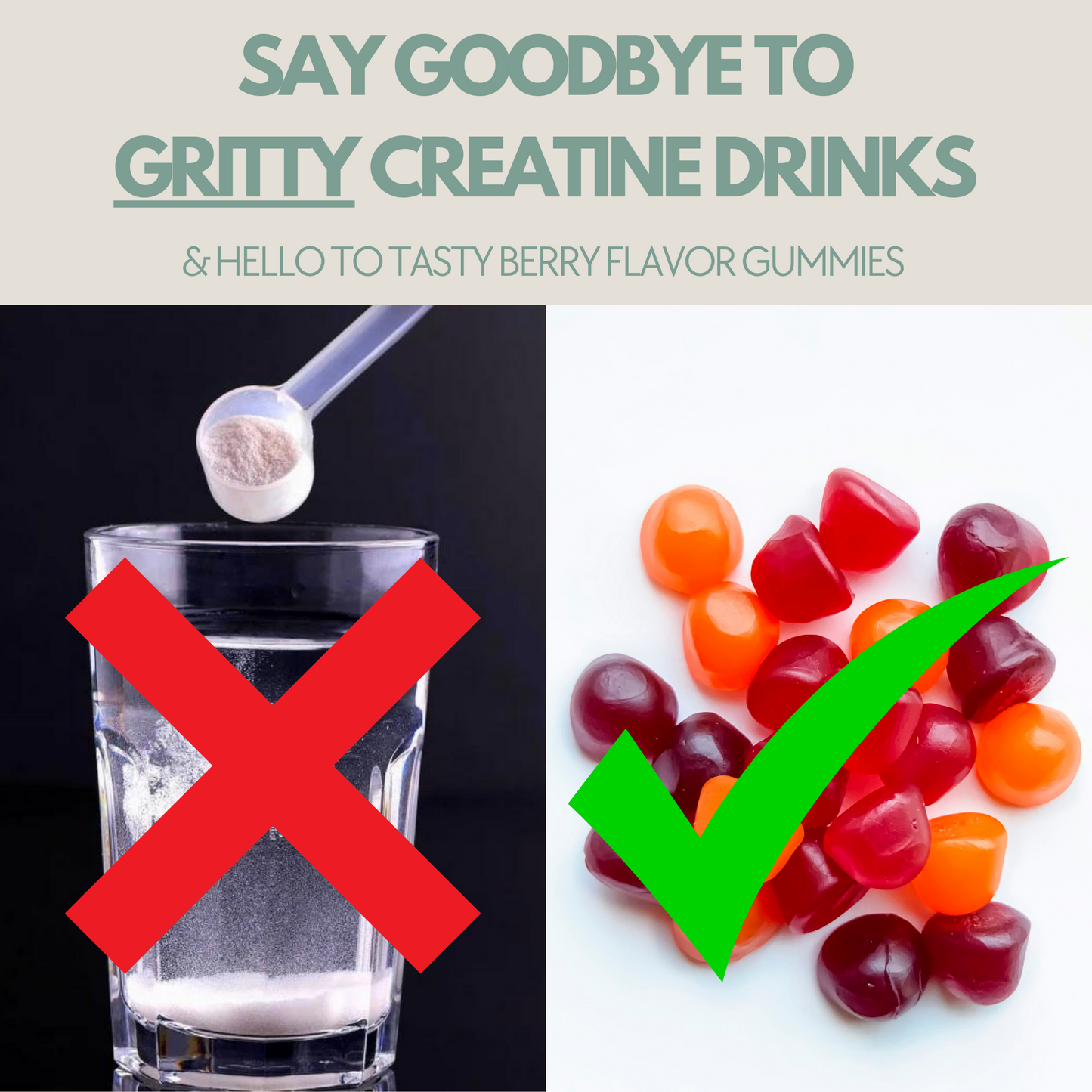 Creatine Powder VS Gummies